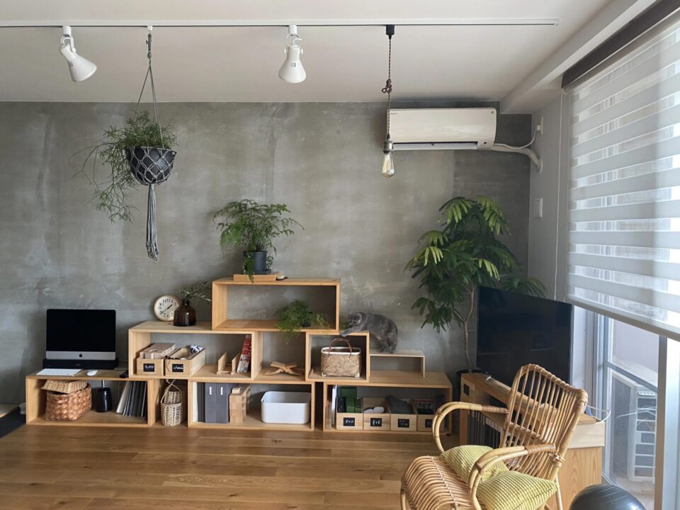 国産ひのきのオープボックス,テレビボード