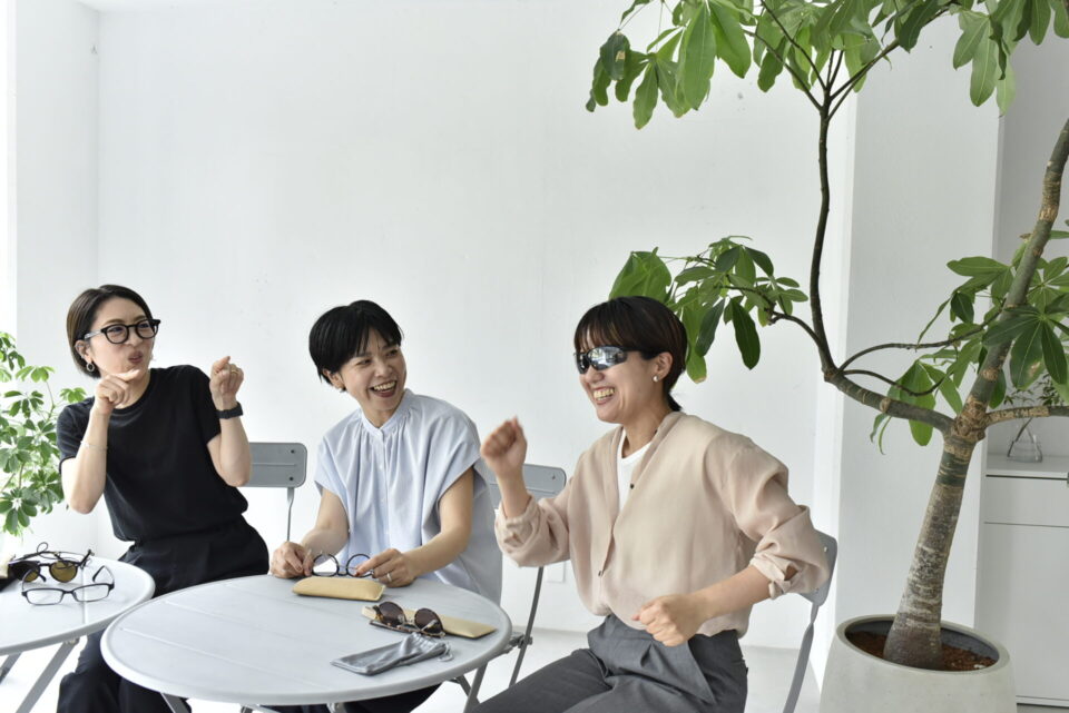 40代,メガネ,座談会,サングラス