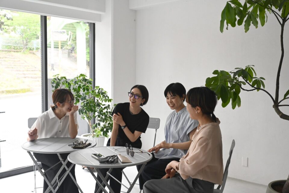 40代,メガネ,座談会,美容,たるみ