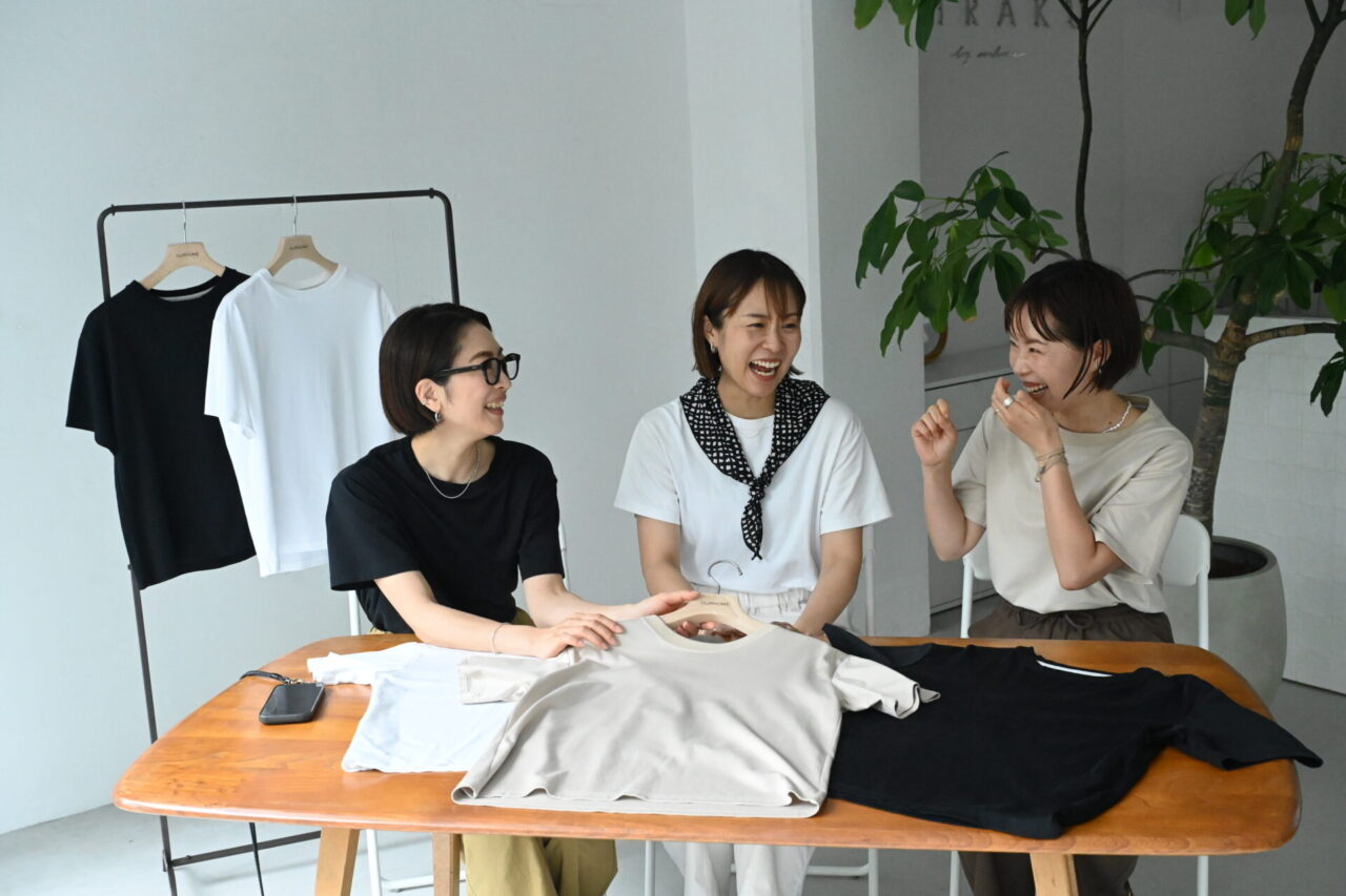 Tシャツ,座談会,きれいめ半袖Tシャツ,OURHOME